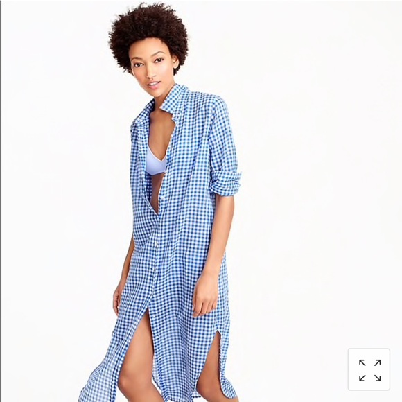 Gingham cover up Clearance